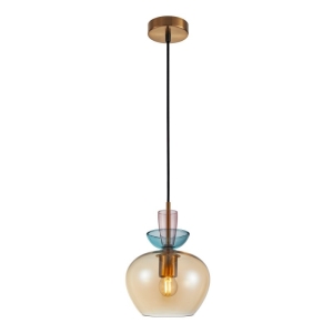 Fanda - Lampa wisząca PND-31882-1-GD-AMB