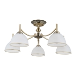Fener - Lampa sufitowa PND-40653-5-ABR-WH