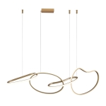 Fonte - Lampa wisząca PND-22412-S4-GD