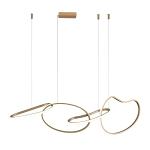 Fonte - Lampa wisząca PND-22412-S4-GD