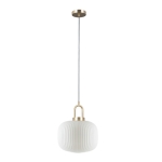 Fosse - Lampa wisząca PND-408817-1-HBR-WH