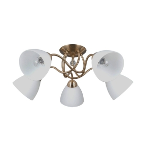 Lugano - Lampa wisząca PND-5643-5-HBR
