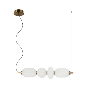 Nico - Lampa wisząca PND-8545-4H-AB-WH