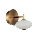Nico - Kinkiet WL-8545-1-BK-GD