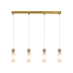 Santos - Lampa wisząca PND-95331-4-BRSS