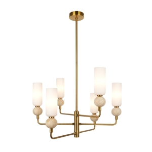 Santos - Lampa wisząca PND-95331-6-BRSS
