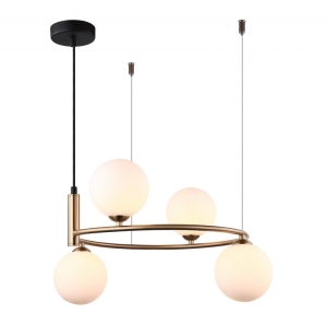 Amily - Lampa wisząca MDM-3974/4 BRO