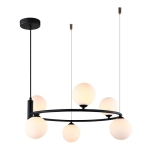 Amily - Lampa wisząca MDM-3974/6 BK