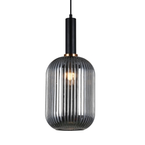 Antiola - Lampa wisząca PND-5588-1L-BK+SG