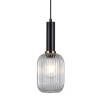 Antiola - Lampa wisząca PND-5588-1M-BK+CL
