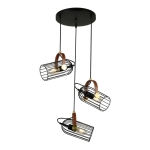 Antoin - Lampa wisząca PND-2445-3-BK