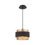 Lampa wisząca Bans PND-27467-1-BK-GD