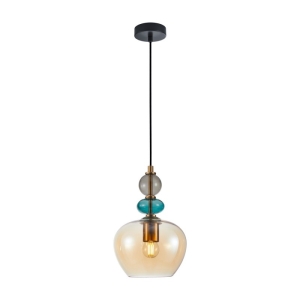 Busco - Lampa wisząca PND-30263-1A-BRO-AMB