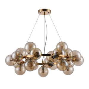 Cabella - Lampa wisząca PND-5252-25-GD-CGN
