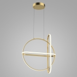 Cerrila - Lampa wisząca PND-29772750-3A-GD