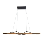 Conato - Lampa wisząca PND-23848-30W-BK-GD