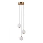 Ganti - Lampa wisząca PND-34362-3-HBR-OPAL
