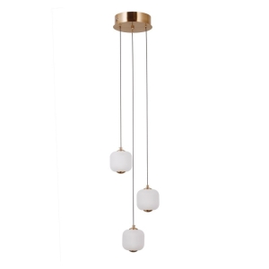 Ganti - Lampa wisząca PND-34362-3-HBR-OPAL