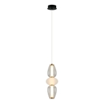 Gastel - Lampa wisząca PND-74937-3-BK