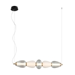 Gastel - Lampa wisząca PND-74937-5-BK