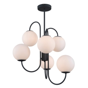 Gela - Lampa wisząca PND-5500-6-BK