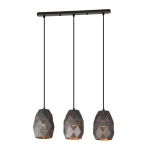 Harley - Lampa wisząca MDM-3480/3 GR+GD