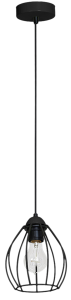 Lampa Wisząca DON BLACK 1xE27