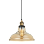 Hubert - Lampa wisząca MDM-2381/1 GD+AMB