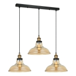 Hubert - Lampa wisząca MDM-2381/3 GD+AMB