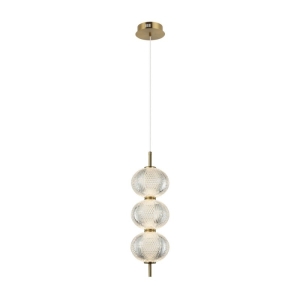 Lazie - Lampa wisząca PND-29038-3-GD