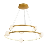Lozanna - Lampa wisząca PND-20112035-2A-GD