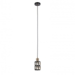 Menfi - Lampa wisząca PND-44236-1-BK-GD