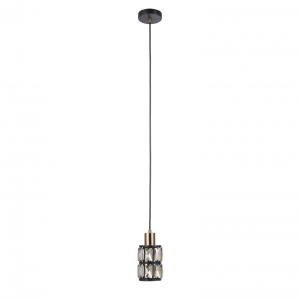 Menfi - Lampa wisząca PND-44236-1-BK-GD