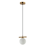 Merseta - Lampa wisząca PND-463321S-BRO+W