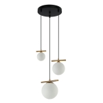 Merseta - Lampa wisząca PND-463323A-BRO+W