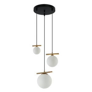 Merseta - Lampa wisząca PND-463323A-BRO+W