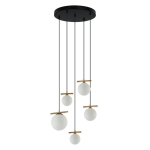 Merseta - Lampa wisząca PND-463325A-BRO+W