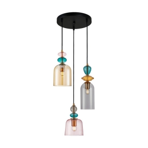 Namos - Lampa wisząca PND-27092-3A-MC-BRO
