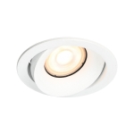 Oker - Lampa sufitowa wpuszczana DL-26260-GU10-WH