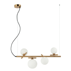 Reverso - Lampa wisząca PND-5622-4-BRO-W