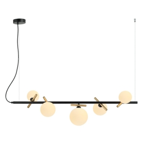 Reverso - Lampa wisząca PND-5622-5-BK-W