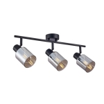 Lampa sufitowa Santia SPL-65342-3-BK-SG