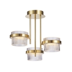 Tiara - Lampa wisząca PND-77362-3-24W-GD