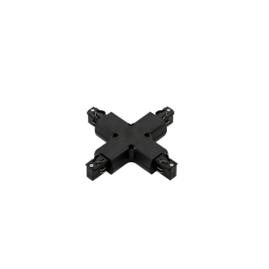 3 phase track - cross joint - black - Akcesorium do szynoprzewodu TR-PLUS-JOINT-BL