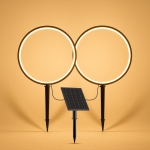 Lampa Solarna Rings 2x1,5W 2x25lm 3000K