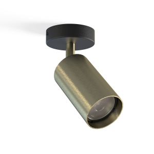 Kinkiet nowoczesny EYE SPOT BRASS I mosiądz szer. 7cm 8816