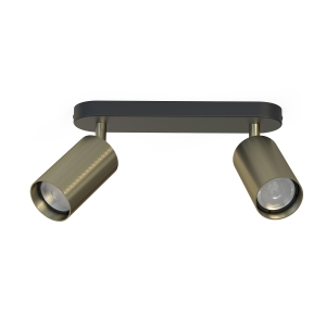 Listwa sufitowa kinkiet EYE SPOT BRASS II mosiądz  8817