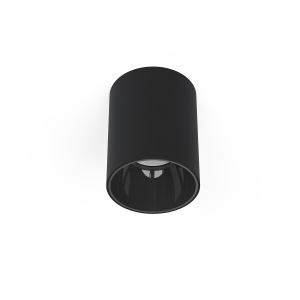 Spot sufitowy designerski tuba EYE TONE GU10 czarny 8930