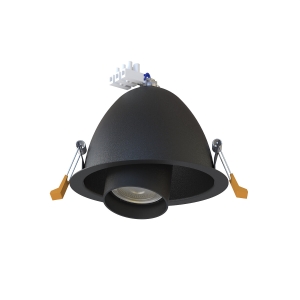Lampa sufitowa wpuszczana DOT czarny  8826