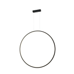 Lampa Wisząca Loop M Zmienna Barwa Światła LED czarna IP44 PL0119-85-CCT-BK